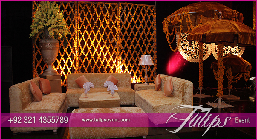 best mehndi stage wedding decoration ideas in Pakistan 05