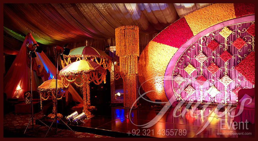 Colorful-Creative-Pakistani-Wedding-Mehendi-Stage-Setup-Planner-14