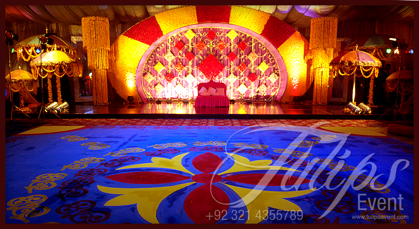 Colorful-Creative-Pakistani-Wedding-Mehendi-Stage-Setup-Planner-8
