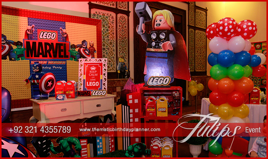 LEGO-Marvel-themed-party-decoration-tulips-events-in-Pakistan-5