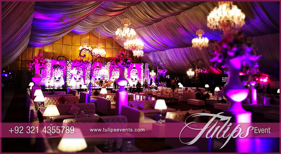 plum-and-gold-wedding-reception-stage-decorations-in-Pakistan-1