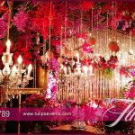 Electrifying Red Reception Stage