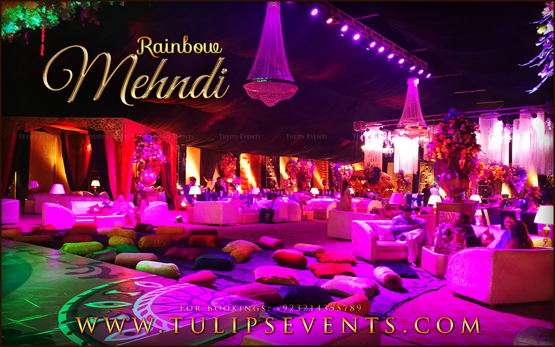 Fairy Tale Wedding Mehndi Roof Decoration ideas in Pakistan (1)