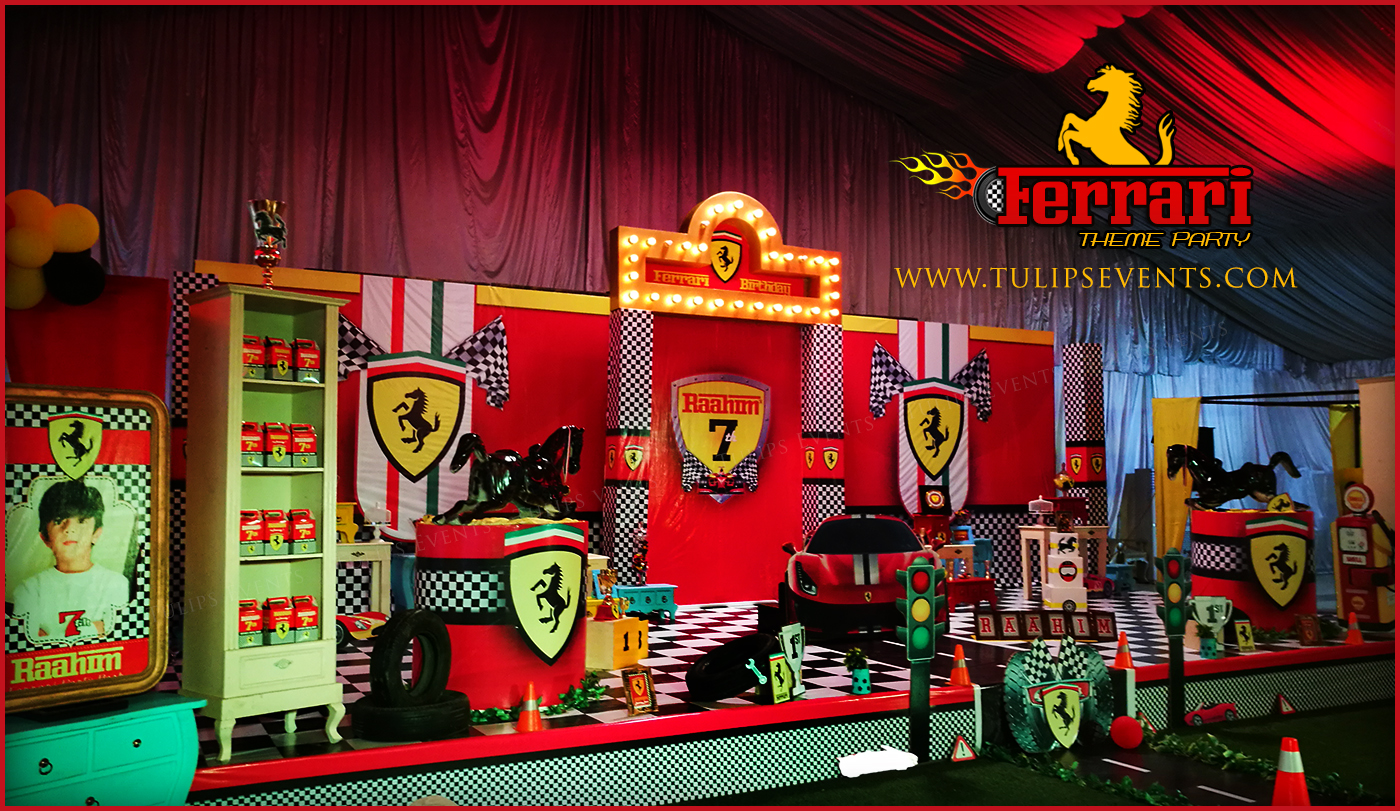 Ferrari-Car-Race-Party-Decor-ideas-in-Pakistan-17