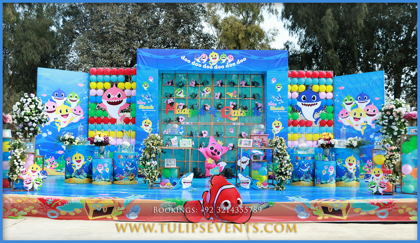 Baby-Shark-Birthday-Party-decoration-ideas-in-Pakistan-89