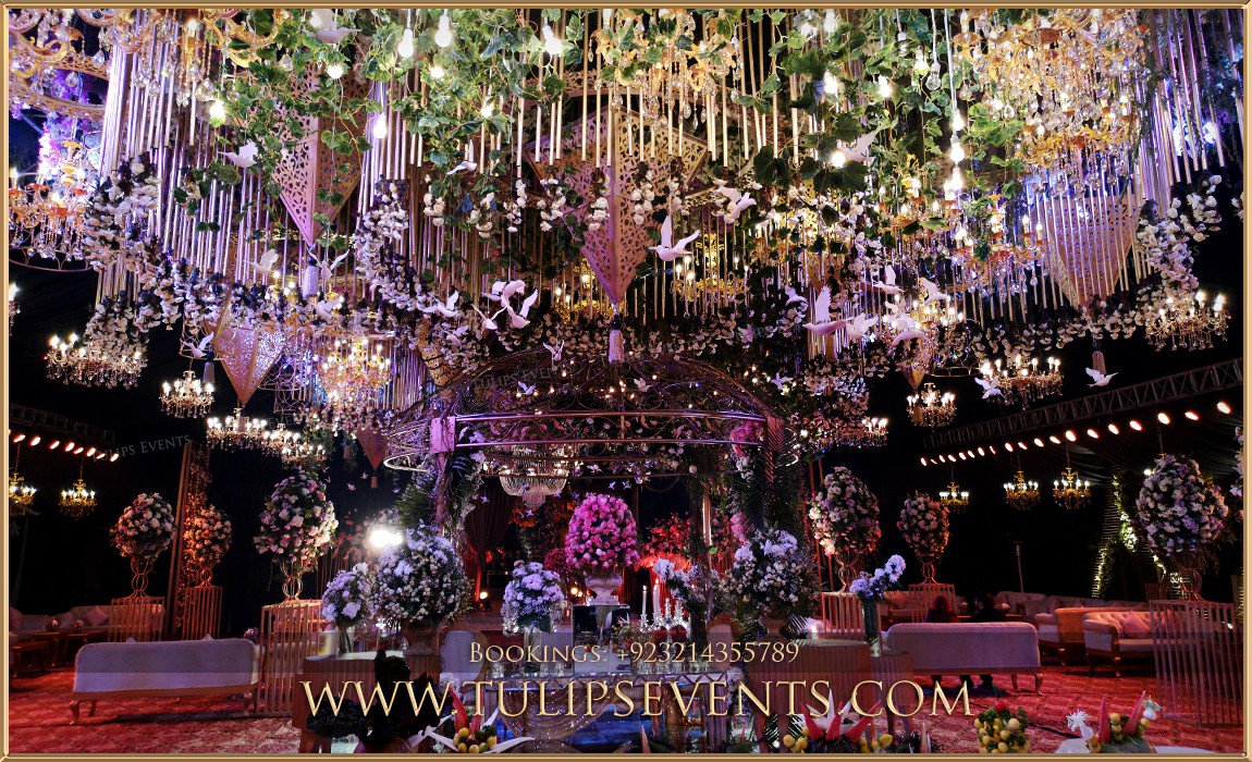 Royal-Black-Gold-Nikah-Event-Decoration-setup-ideas-in-Pakistan-3